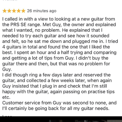 Customer Review