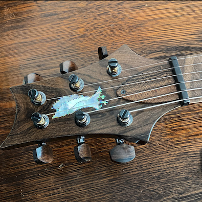 PRS Private Stock headstock - Ziricote