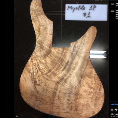 SUGI Bass - choosing a Myrtle top